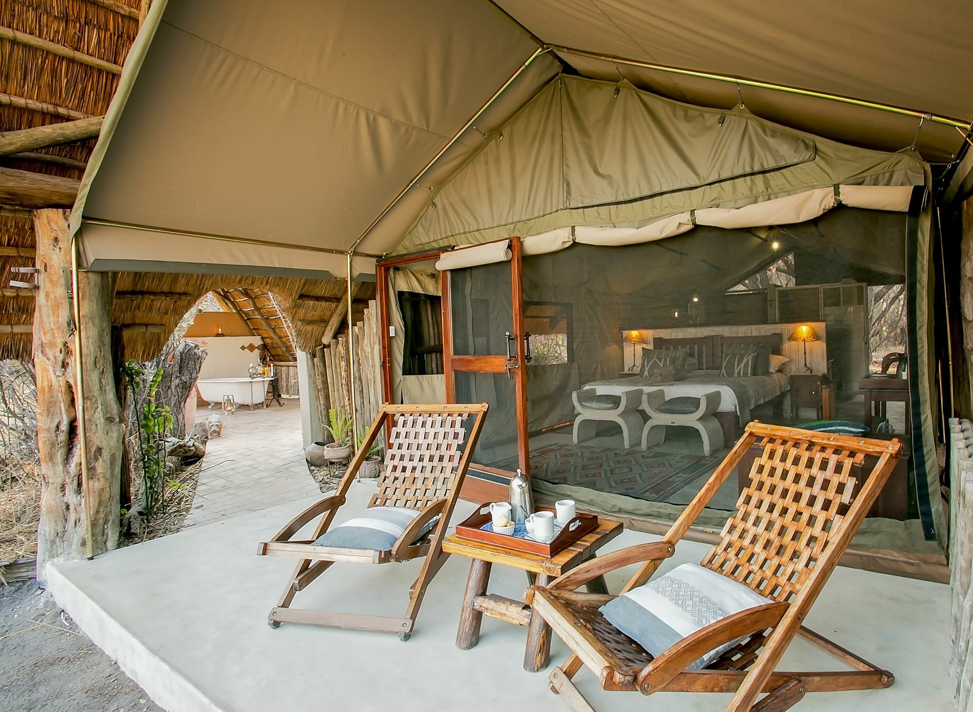 The Hide Safari Camp Hotel Dete Exterior photo